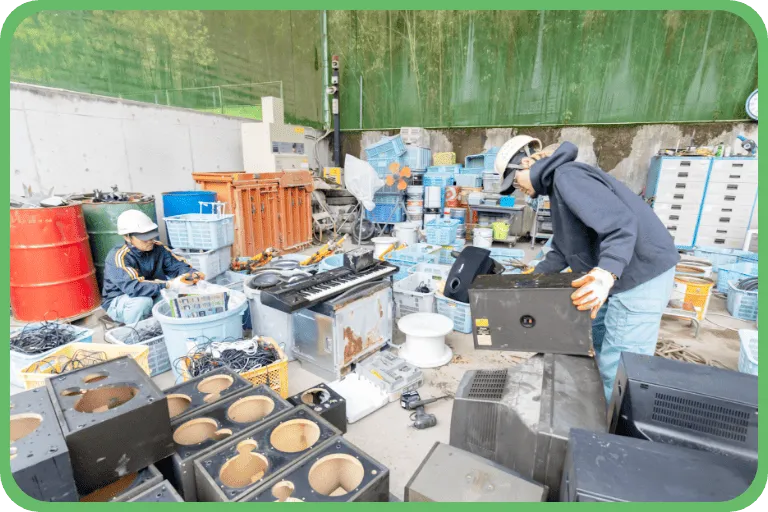 粥川商店作業風景