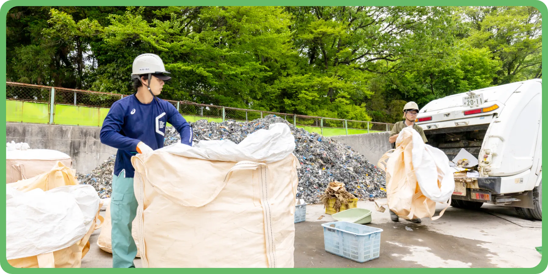 粥川商店作業風景
