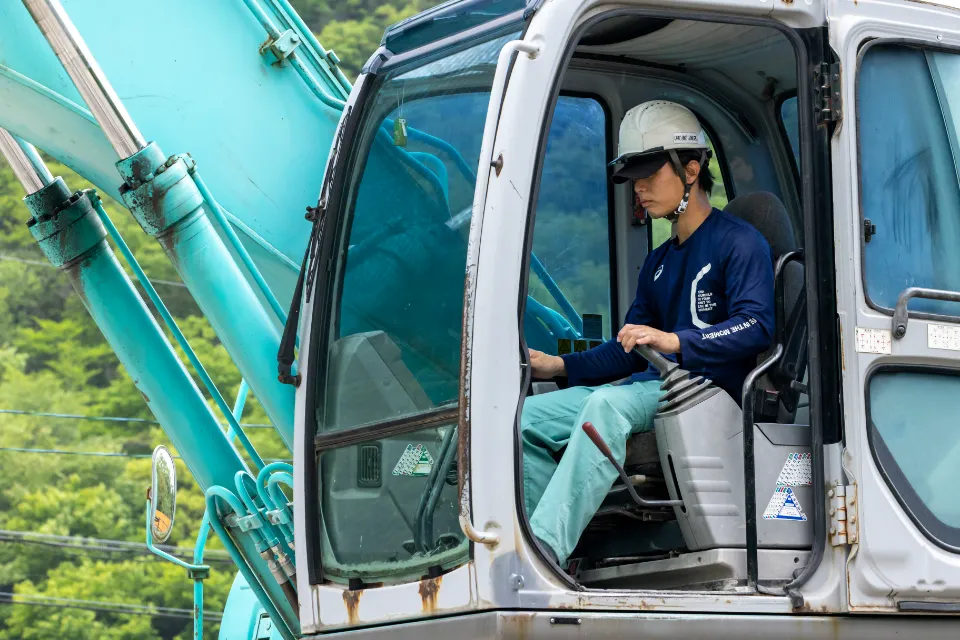 粥川商店作業風景